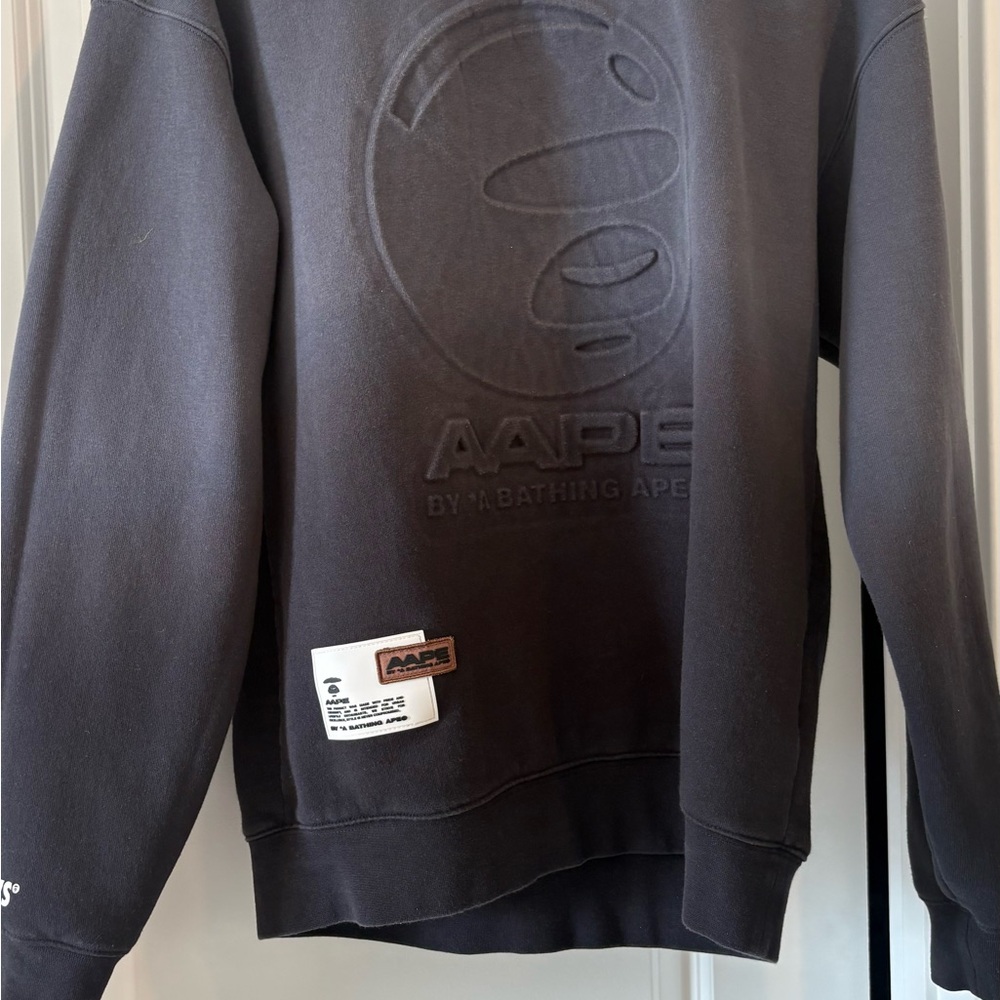 Bape Black Crewneck Sweater